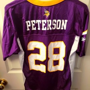#28 Adrian Peterson Minnesota Vikings ReebokJersey